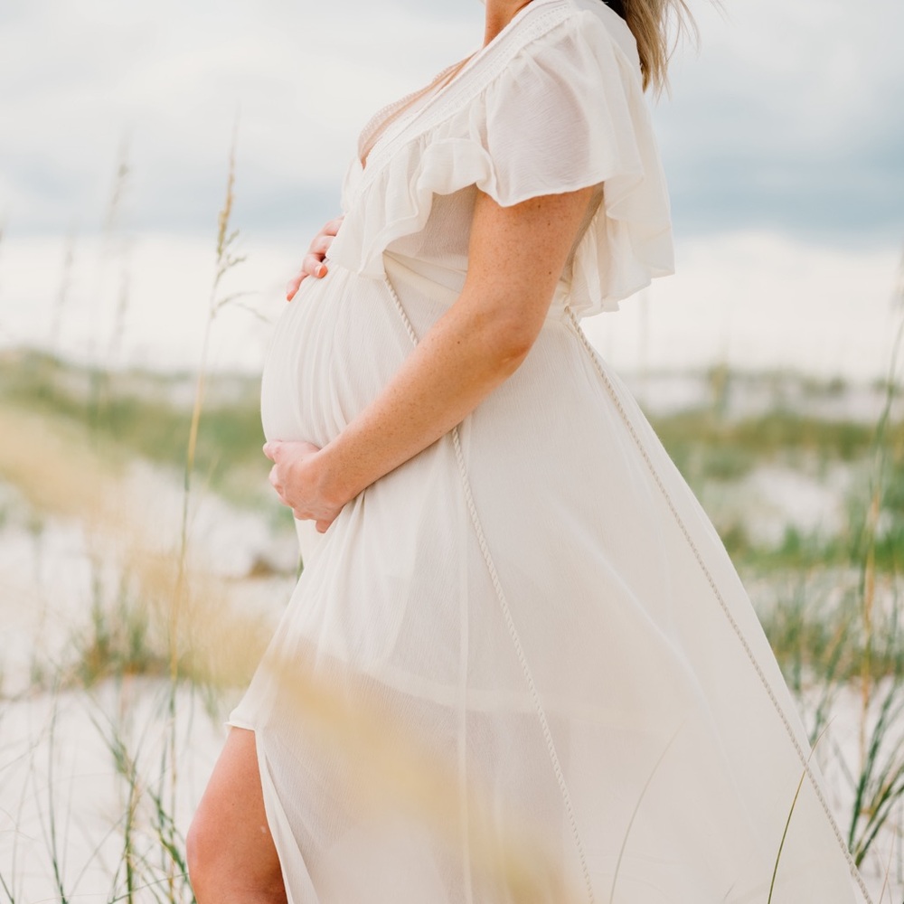 Baltic Born Jennifer Deep V Maxi Dress - Small